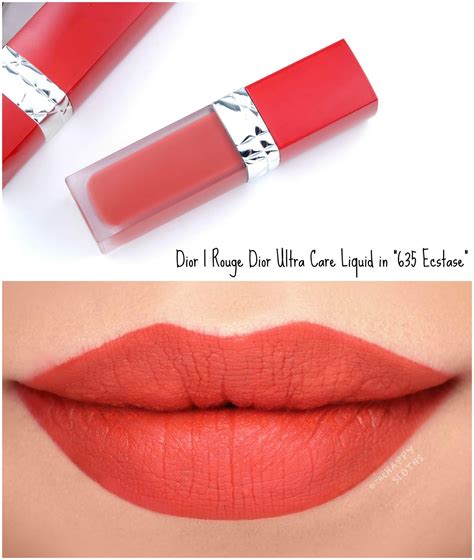 dior ultra care liquid swatch|DIOR Ultra Care Lipstick: The Swatches & Review – Escentual.